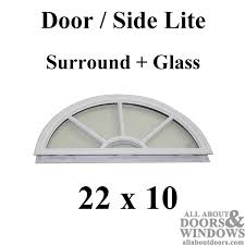 Half Round Lites Frames Door Glass