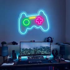 Gamepad Led Neon Lights Signs For Wall