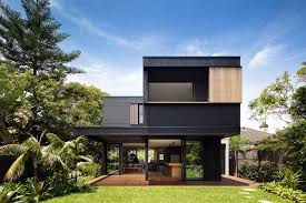 Modern Family House Anchored Between