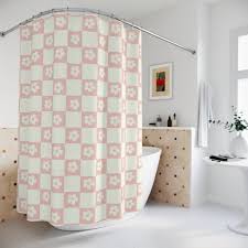 Light Pink Shower Curtain