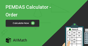 Pemdas Calculator Order Of Operations