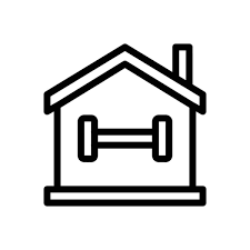 House Symbol Building Fat Vector Images