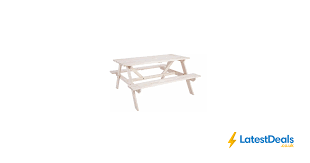 Argos Home 4 Seater Wooden Picnic Table