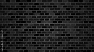 Vector Dark Brick Wall Background Old