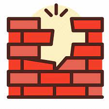 Brick Construction Firewall Wall
