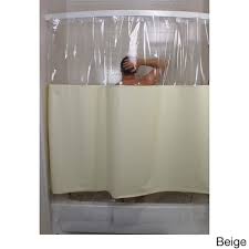Hang Shower Curtain Solid Color