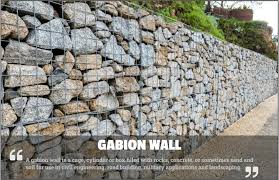 Gabion Wall Types Components Merits