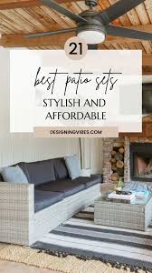 Budget Friendly Patio Furniture