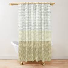 Burlap Shower Curtain