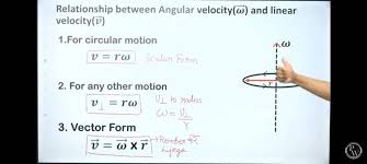Relationship Between Angular Velocity