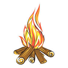Premium Vector Campfire Icon Cartoon