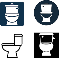 Premium Vector Set Of Toilet Icon