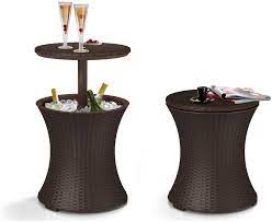 Drink Cooler Patio Table Cool Bar 7 5