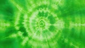 Vibrant Green Tie Dye Fabric Texture A