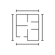 Tree Floor Plan Vector Art Icons And