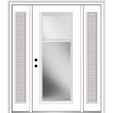 Clear Primed Steel Prehung Front Door