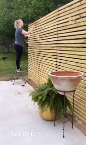 Diy Privacy Wall Step By Step