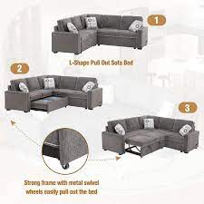 Reversible Sleeper Sofa Bed