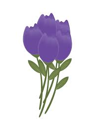 Purple Flower Icon 13816418 Vector Art