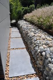 Gabion Rock Retaining Wall Modern