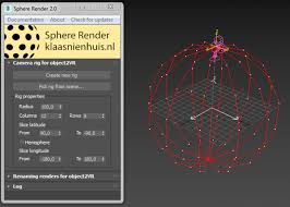 sphere render for object2vr scriptspot
