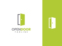 Door Logo Vector Art Icons And