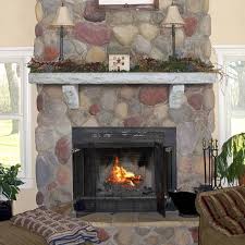 Fireplace Mantel Shelf Stone Fireplace