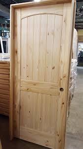 Knotty Wood Interior Door Prehung