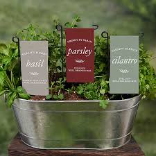 Herb Garden Personalized Mini Garden Flag