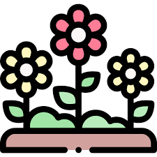 Flowers Detailed Rounded Lineal Color Icon