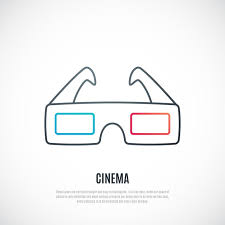 Premium Vector 3d Cinema Glasses Icon