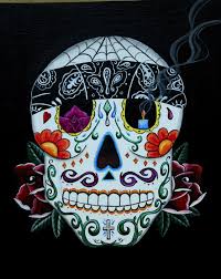 Skull Art Calavera Sugar Skull Cholo