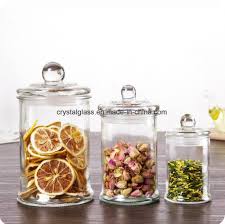 Airtight Glass Decorative Jar With Lid