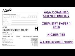 Aqa Combined Science Trilogy 2018