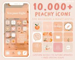 Ios14 App Icons Peachy Aesthetic App