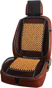Lkxharleya Wood Bead Car Seat Cover