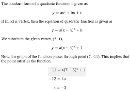 Answered Write The Standard Form Of