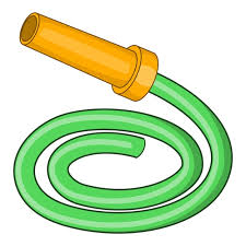 Garden Hose Icon Cartoon Ilration
