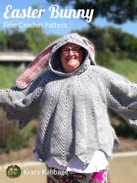 Easter Bunny Sweater Free Crochet