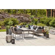 Wicker Patio Chairs With Grey Cushions