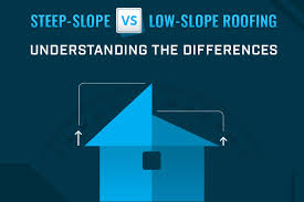 Steep Slope Vs Low Slope Roofing