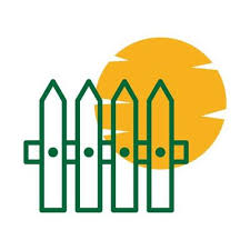 Wood Green Fence Yard Logo Symbol