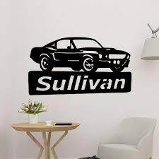 3d File Sullivan Car Icon Wall Decor