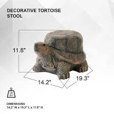 Indoor Outdoor Tortoise Stool Statue