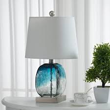 Maxax Richmond 20 5 In Blue Table Lamp