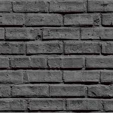 Arthouse Black Brick Paper Non Pasted