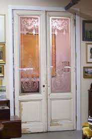 Etched Glass Door French Doors