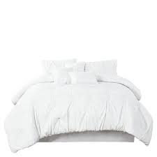 7 Piece King Size Bedding Comforter Set