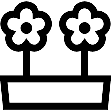 Flowers Basic Straight Lineal Icon