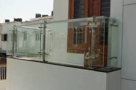 Bar Stainless Steel Glass Railing At Rs